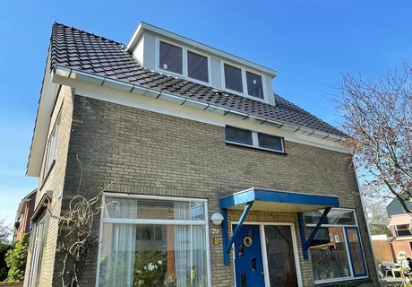 Zink en goten bij complete renovatie Texel
